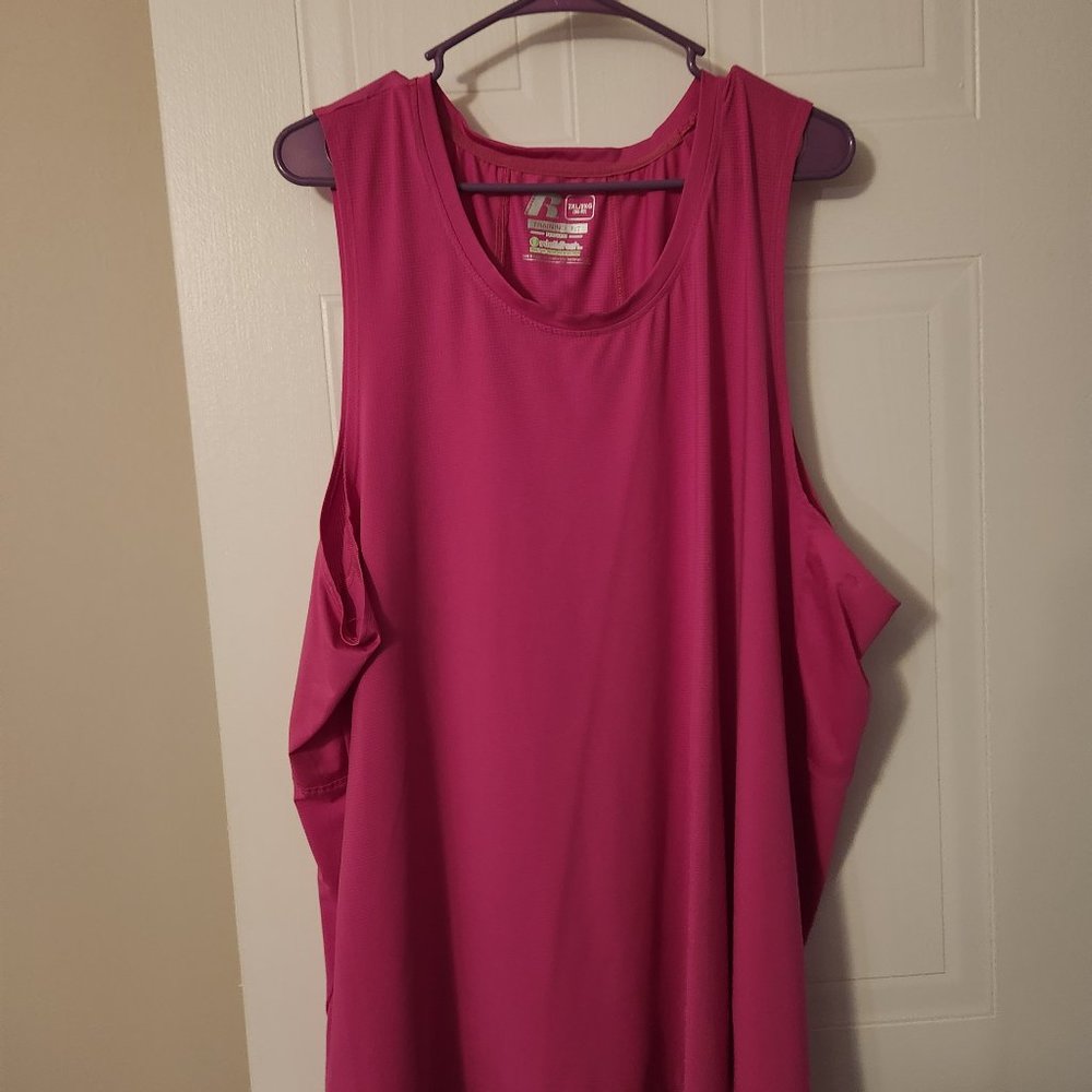 Mens russell tank top